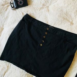 FOREVER 21+ High Waisted Button Down Skirt